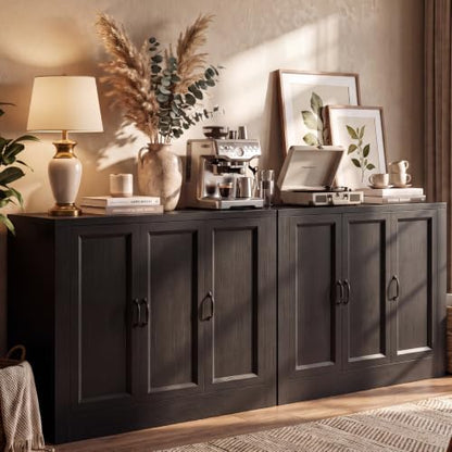 78" Modular Buffet Sideboard Cabinet Set of 2, view 7