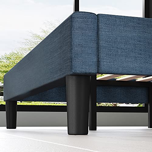 Zinus Omkaram Upholstered Platform Bed Frame, Mattress Foundation, view 6