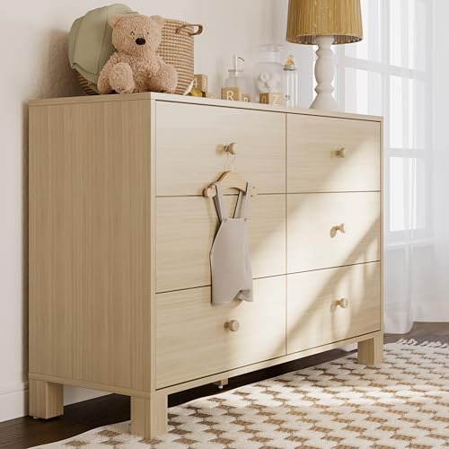 California 6 Drawer Double Dresser, Driftwood, view 3