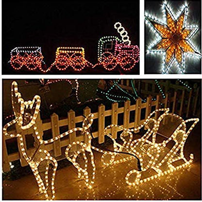 100ft LED Rope Lights Outdoor, view 7