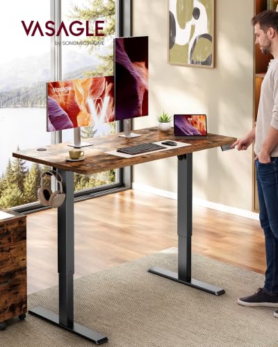Standing Desk, 48x24 Inch Electric Adjustable Desk, 30-Min Assembly, view 3