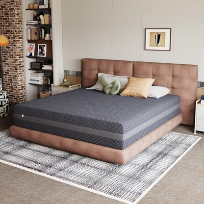 14 Inch King Size Gel Memory Foam Mattress for Body Contouring, view 3