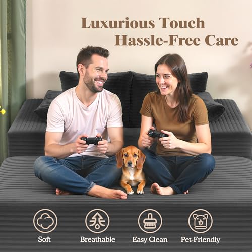 Indoor Chaise Lounge Chair With Storage Ottoman, view 5