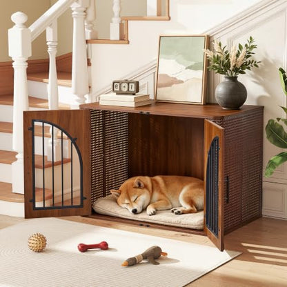 39" Large Dog Crate Furniture, view 7