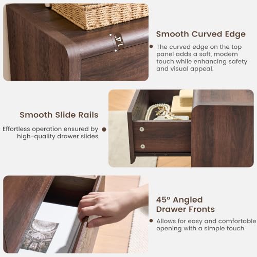 Modern 6 Drawers Dresser for Bedroom, view 5
