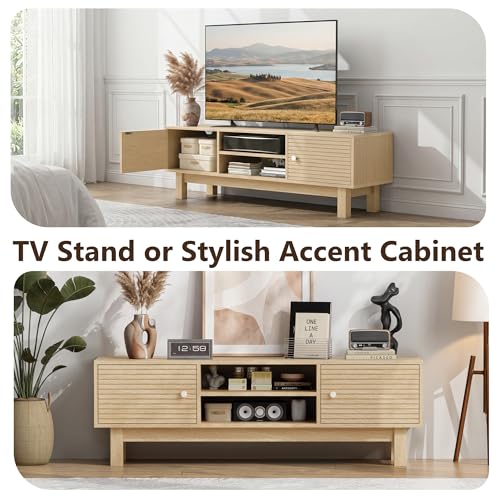 Mid Century TV Stand for 55 inch TVs, view 6