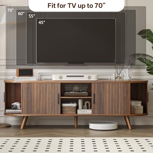 62" Fluted TV Stand for TVs up to 70", view 5