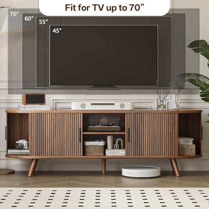62" Fluted TV Stand for TVs up to 70", view 5