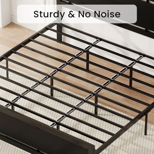 California King Bed Frames with Headboard and Footboard, view 7