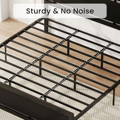 California King Bed Frames with Headboard and Footboard, view 7