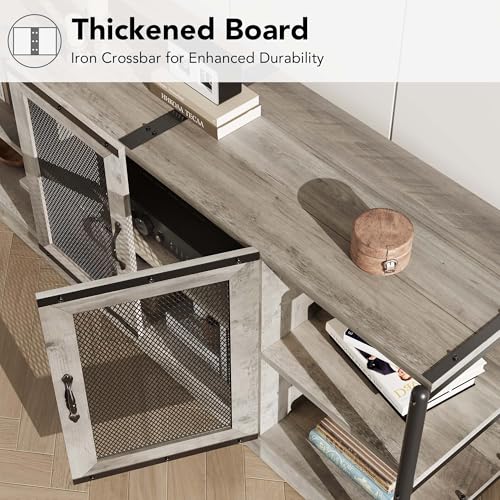 Farmhouse TV Stand for 75/80 inches TVs, view 7