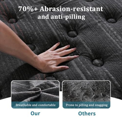 Queen Size Mattress 10 inch, Memory Foam Hybrid Mattress in A Box, view 5