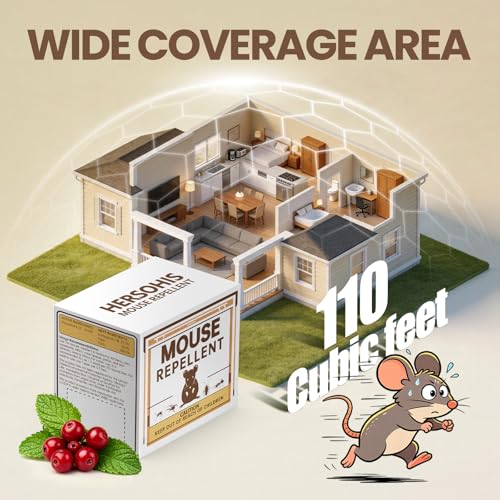 Rodent Repellent 48 Balls, Mouse Repellent Indoor & Outdoor, view 5
