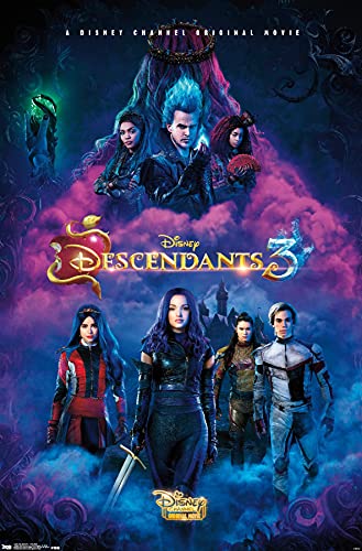 Disney Descendants 3 - One Sheet Wall Poster, 22.375" x 34", Premium Unframed Version
