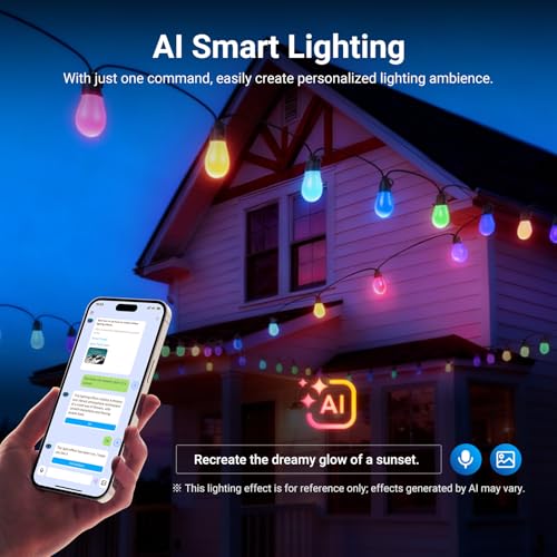 48ft Outdoor String Lights, view 6