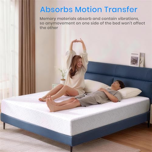 Twin Mattress 10 Inch, Twin Memory Foam Mattress Bed in a Box, view 5