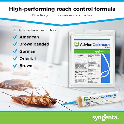 advion 383920 4 Tubes and 4 Plungers Cockroach German Roach Pest Control Inse, view 4