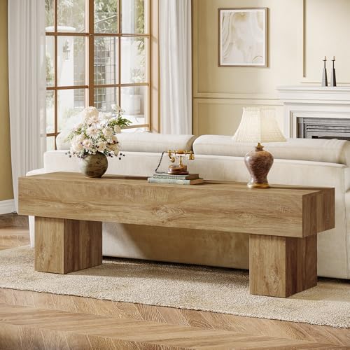 Tribesigns 63" TV Stand, Farmhouse Entertainment Center, view 6