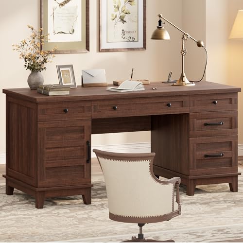 Farmhouse Executive Desk 60 Inch, view 5