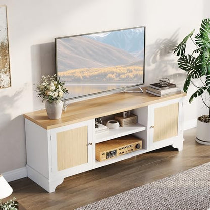 Rattan TV Stand for 65 in TV, view 5