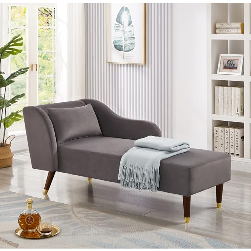 GDFStudio Upholstered Chaise Lounge Chair Indoor, view 2