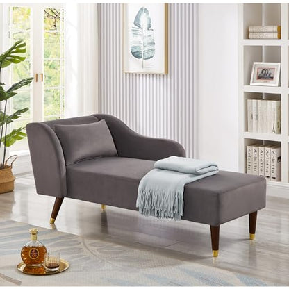 GDFStudio Upholstered Chaise Lounge Chair Indoor, view 2