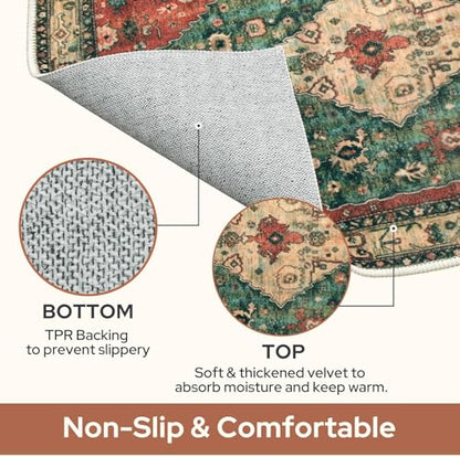 OPIIUM in A World Where You Can Be Anything Be Kind Funny Saying Quotes Durable Non Slip Mat for Home Entrance Floor Door Porch 18x30 Inch