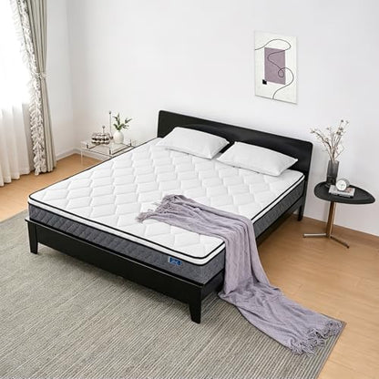 Full Size Mattress, 12 Inch Cooling Hybrid Full Mattress in a Box, view 2