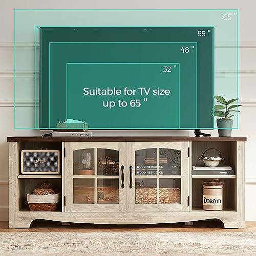 Farmhouse TV Stand for 65 Inch TV, view 5