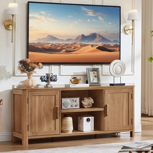 Farmhouse 55" Tv Stand Up for 65 in TV,Tv Consoles for Living Room, view 2