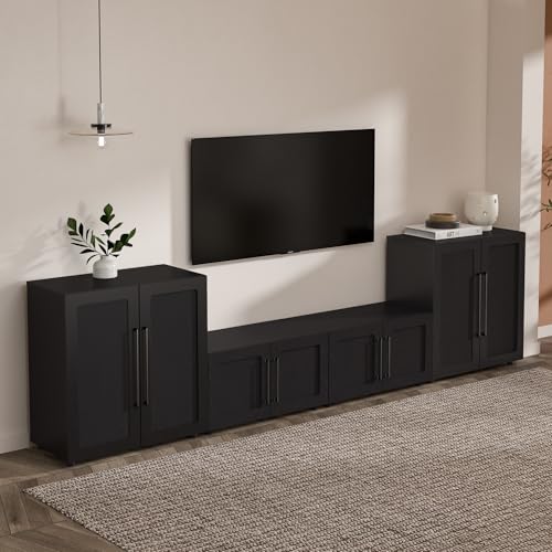 32 Inch Modular Sideboard Storage Cabinet with Soft-Close Doors, view 6