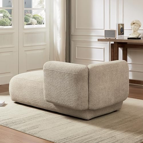 Modern Chaise Lounge Chair Indoor Cloud Chaise Lounge Sofa Small Chaise Couches, view 5