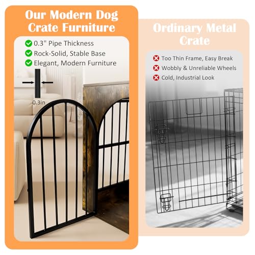 Dog Crate Furniture for Small Medium Dogs, view 5