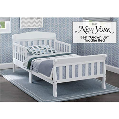 Canton Toddler Bed, White, view 4