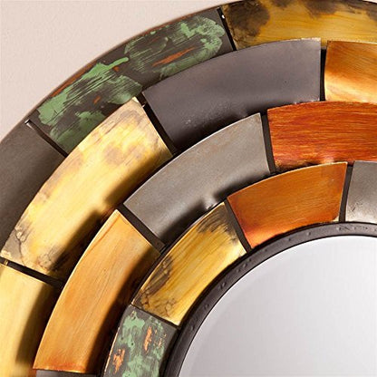 SEI Furniture Baroda Round Decorative Mirror