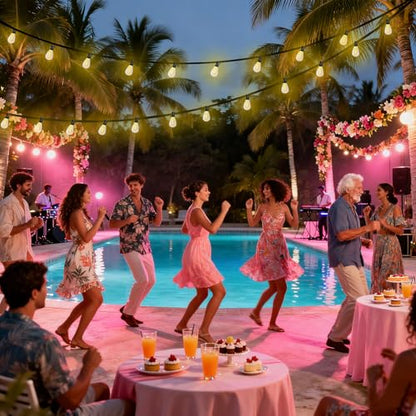 120FT Outdoor String Lights, Ultra Long Waterproof 30+2 Shatterproof Bulbs Led Outside Patio Lights for Porch Deck Garden Backyard Balcony Wedding Party Decor