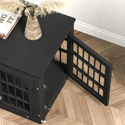 26" Heavy Duty Dog Crate Furniture for Small Dogs, view 8