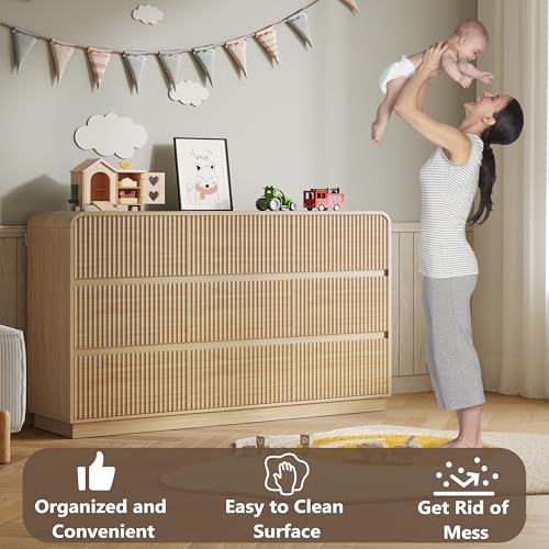 Dresser for Bedroom with 9 Drawers, view 6