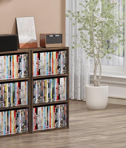 3 Tier DVD Storage Shelf, Media Storage Tower for CDs & Video Games, view 8