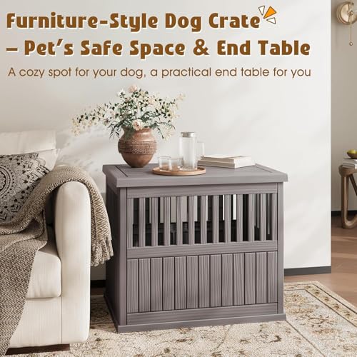 Dog House 30-Inch Dog Crate Furniture, Heavy Duty Dog Crate for Small Dog, view 7