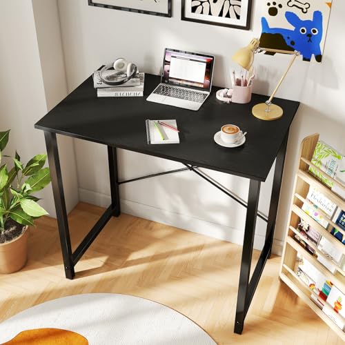 32 Inch Small Computer Desk, Gaming Desks for Home Office Bedroom, view 3