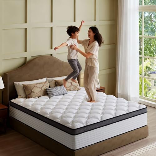 [New Version] 12 inches Hybrid Mattress King Size, view 6