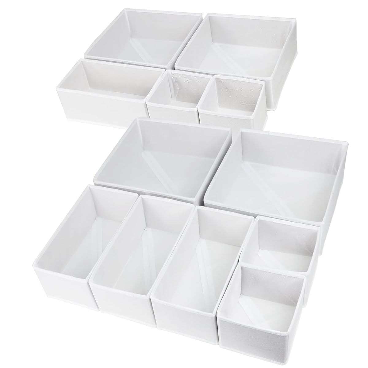 12 Pack Drawer Organizer Clothes