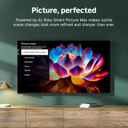 65-Inch Plus Series Smart TV - 4K QLED Mini-LED TV - RokuTV, view 7