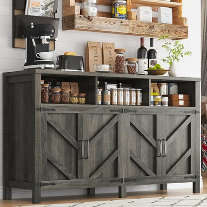 Buffet Sideboard with Storage Farmhouse, view 2