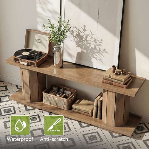 Farmhouse Wooden TV Stand for 60/65/70 Inch TVs, view 6