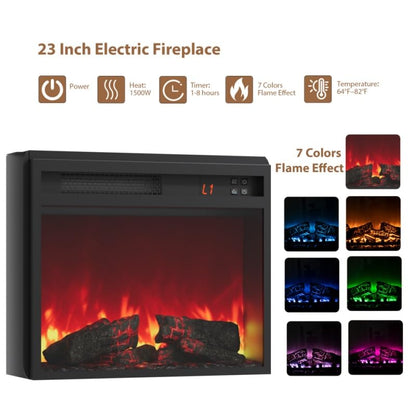 Electric Fireplace TV Stand, view 6