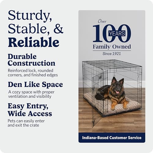 Midwest 48-Inch Single Door iCrate, for Extra-Large Breeds, 90-110 lbs, view 6