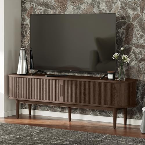 58" Fluted TV Stand for TVs up to 65 Inch, view 4
