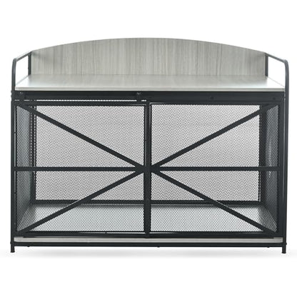 42.8" Heavy Duty Dog Crate Furniture, view 6